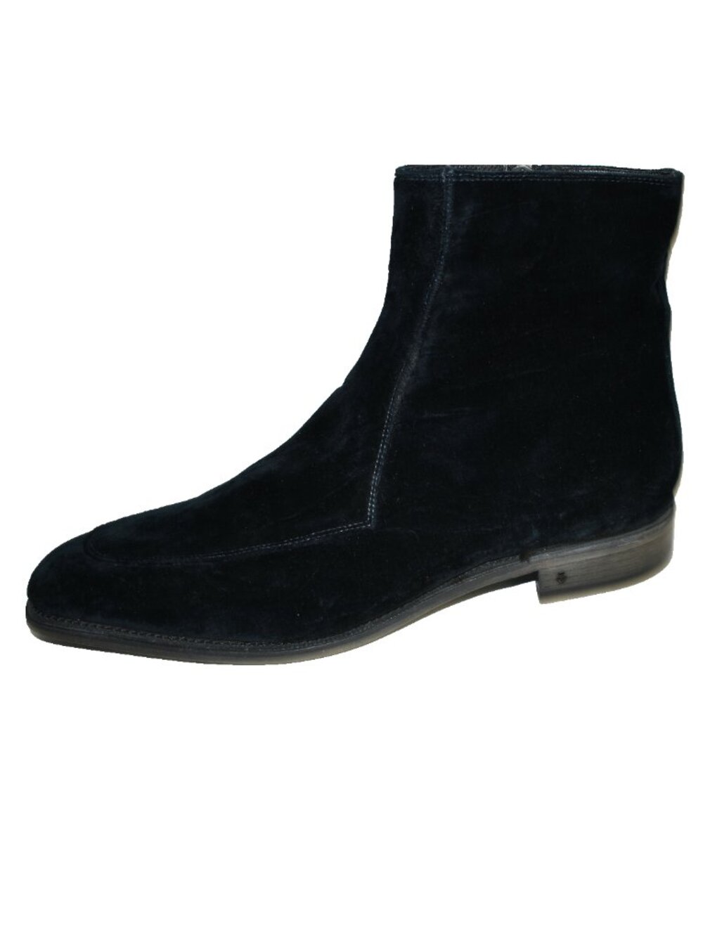 John Varvatos Amsterdam Apron Boot In Midnight Blue Size 13
